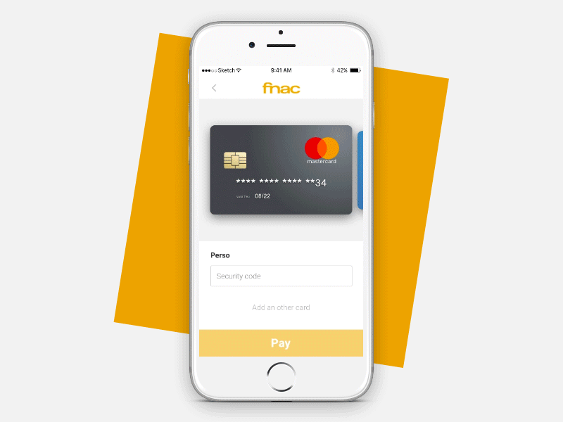 Daily UI #002 Credit Card Checkout