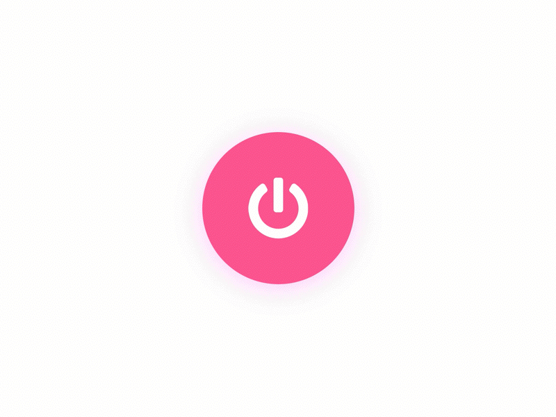 Daily UI #015 On/Off Switch boot button daily dailyui motion off on power switch ui