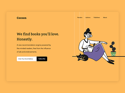 UI Exploaration for an online book store/community
