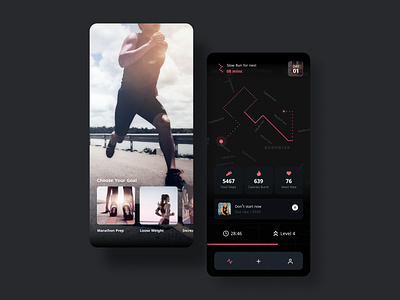 Running App app app design app ui fitness fitness app running running app sports sports app tracking app
