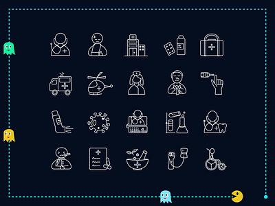 Health care icon pack doctor healthcare hospital icons medical medicine