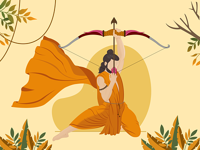 Arjun - The Great Archer archer arjun arrow bow figma illustration mahabharat