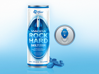 Skinny Hard Seltzer Beverage Can Design