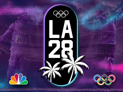 Olympic Logo Concept Design - Los Angeles 2028 design graphic design logo logo design olympics redesign