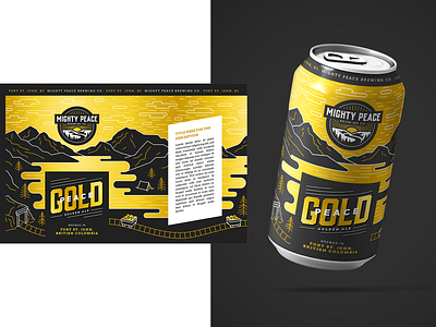 Brewery Beverage Can Design & Illustration beverage design branding can design design graphic design illustration mock up