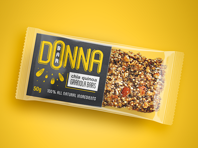 Snack Bar Package Design consumer package goods cpg design graphic design mock up package design