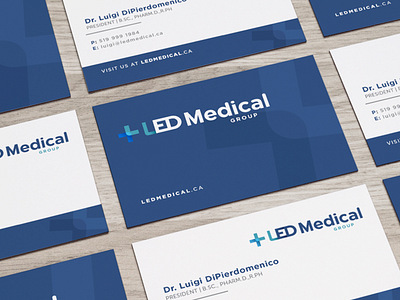 Medical Company Business Card Design