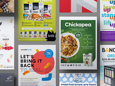 Poster & Flyer Design For Consumer Products brand design flyer cpg design design flyer design food flyer design food product flyer graphic design mock up