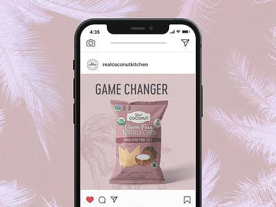 Healthy Snack Social Media GIF Design design gif design graphic design healthy snack gif snack social media social media design social media gif