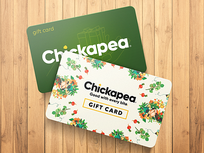 Ecommerce Gift Card Design for CPG business card design cpg business card cpg gift card design gift card design graphic design mock up