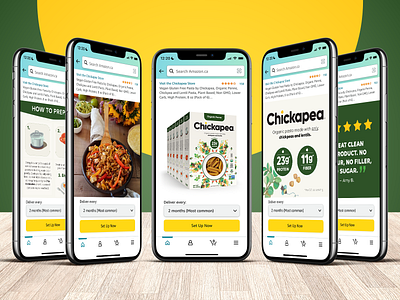 Amazon Ecommerce Graphics for Health Food Brand amazon graphics cpg amazon cpg graphic design design ecommerce graphics graphic design