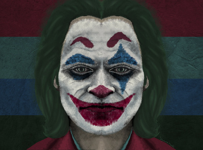 Joker art design graphic design illustration photoshop wacom