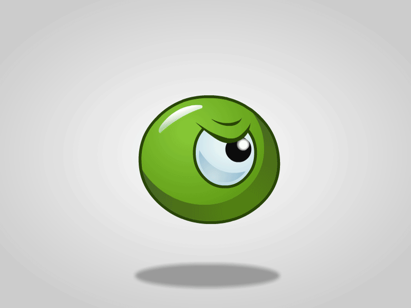 Mr. Green Cell electrocuted bacterium cartoon cell game microbe microorganism sprite