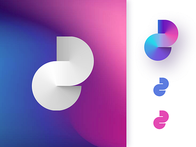 My logo angular gradient gradient lettering logo logo design logotype monochrome