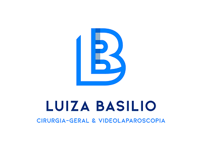 Luiza Basilio doctor logo logotype medical surgeon