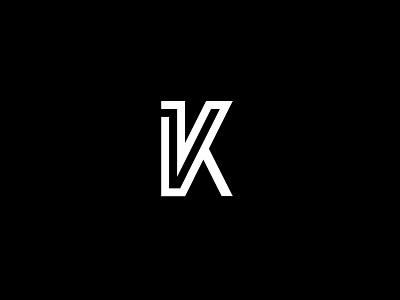 VK Monogram geometric kv logo letter logo logotype mark monogram monogram logo symbol typography vk vk lettermark vk logo vk monogram
