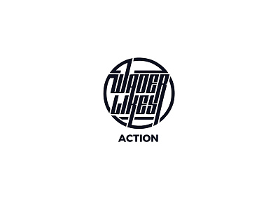Wader Likes Action Logo Concept