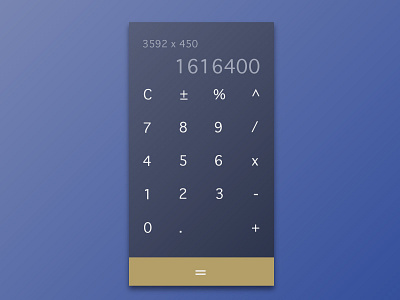 Calculator dailyui004