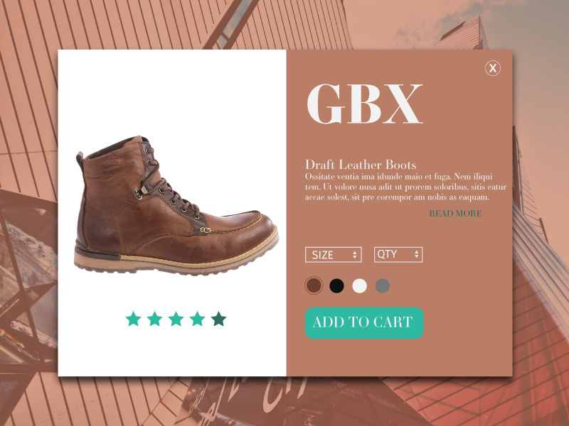Daily UI/UX challenge day 012 - Ecommerce dailyui012 dailyui
