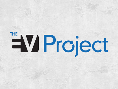 The EV Project Logo arrow logo blink blue logo ecotality electric ev hidden element in logo logo logo design the ev project theevproject vehicle