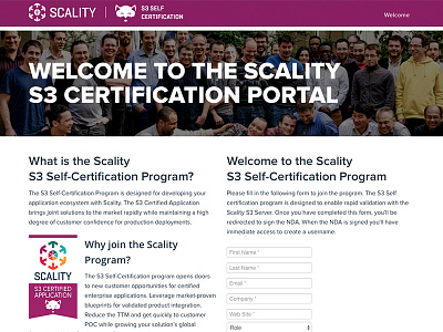 Certification Portal certification design liferay portal s3 website