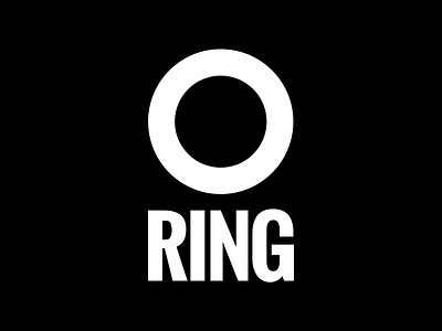 Scality RING Logo 2018 branding black and white logo branding circle circle logo logo modern logo oswald font ring white logo