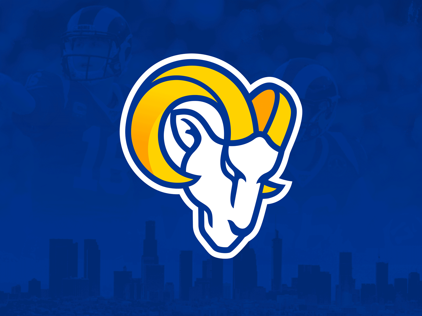 My edit of the new Rams logo brand identity branding design football logo nfl rams sports branding sports logo