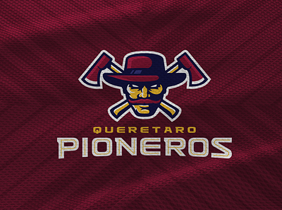 Pioneros Football Rebrand Concept brand identity branding design football logo sports branding sports logo