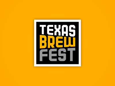 Texas Brew Fest Icon beer branding brew design fest festival food food truck logo music texas