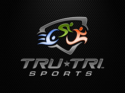 TRU TRI SPORTS brand identity branding cycling logo logo design retail running sports logo swimming triathlon