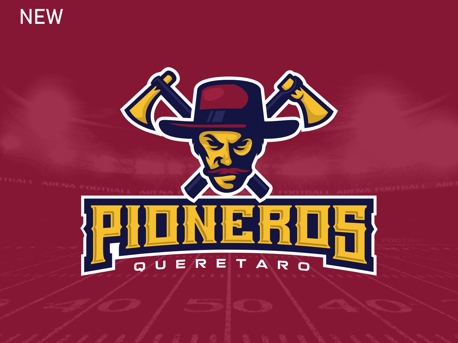 PIONEROS FOOTBALL BRAND REFRESH CONCEPT brand identity football refresh sports branding sports logo