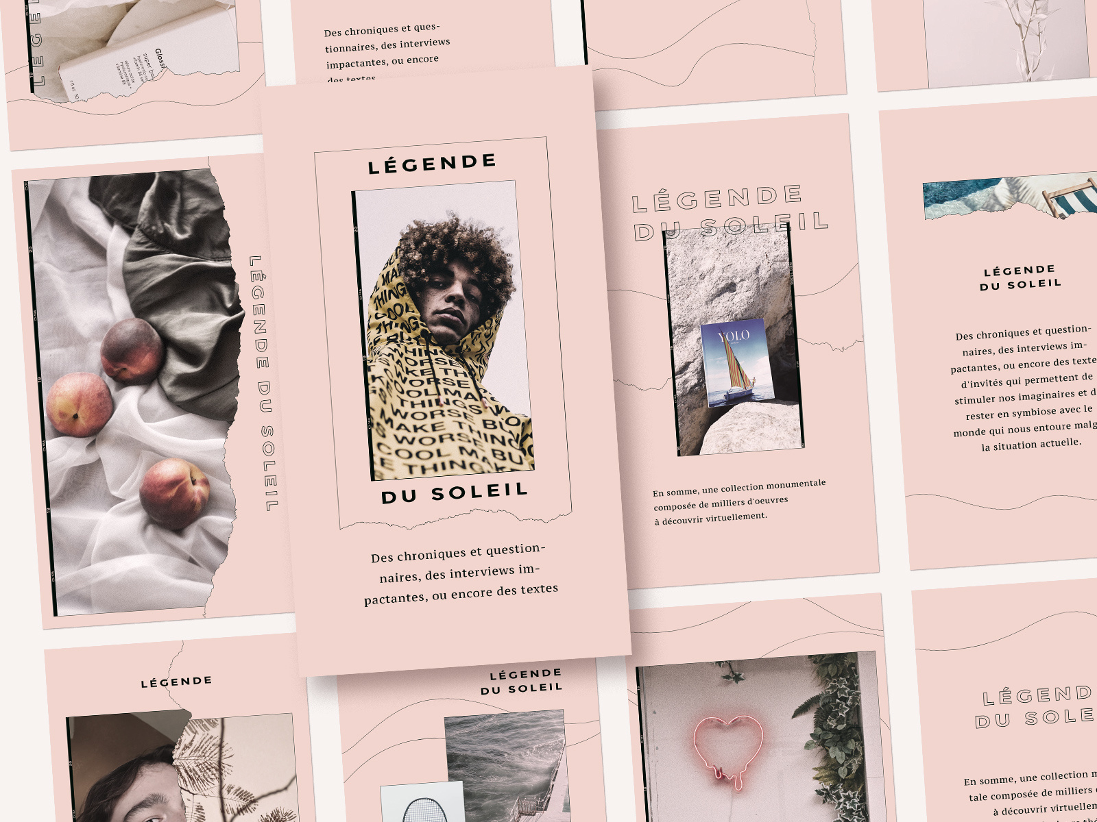 Creative instagram stories by BigWeek on Dribbble