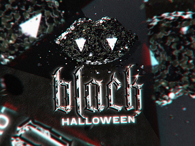 Black Halloween Party