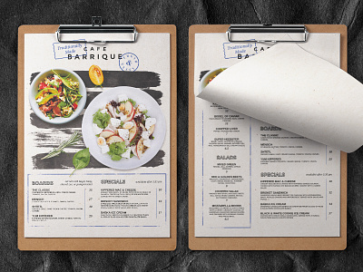 Restaurant Menu cafe design dinner food food menu lunch menu menu template print restaurant menu table mat template