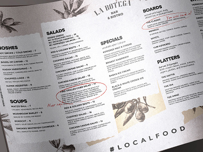 Restaurant Menu