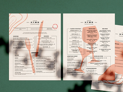 Restaurant Menu Template bar cafe classic design dinner drinks elegant food food menu lunch menu minimal minimal app minimalism print restaurant restaurant menu rustic temlate trendy