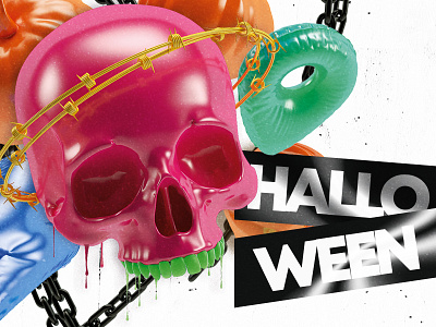 Halloween Print Design balloon club club flyer colorful colors costume creative design download funny halloween halloween bash halloween flyer halloween kids october party print pumpkin template trick or treat