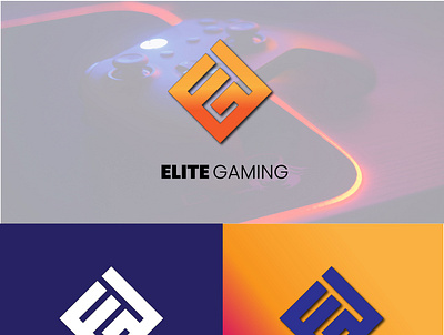 ELITE GAMING design elite gaming graphic design illustration logo