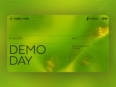 Demo Day Series 3d animation branding creative graphic design minimal motion motion graphics