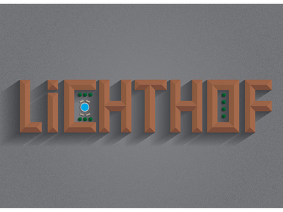 Lichthof illustration typogaphy