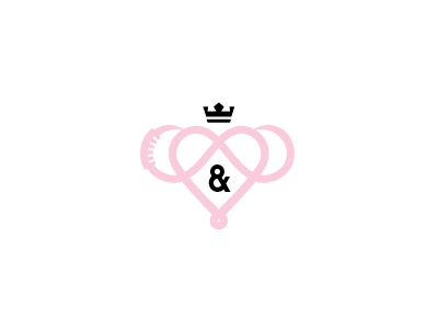 Heartwurm [gif] crest crown gif heart icon identity logo seal stamp worm wurm