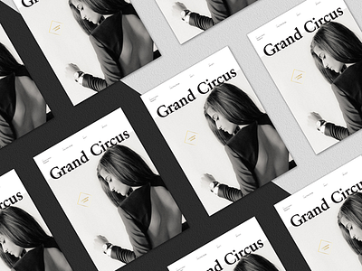 Grand Circus cover design detroit editorial fashion magazine photography publication