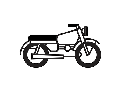 CB350 cafe racer cb350 honda icon illustration motorcycle vector vintage