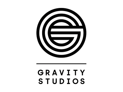Gravity Studios Logomark black brand chicago g icon identity logo monogram music rebrand typography vector