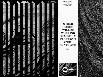 DETROIT TYPE black and white blackletter design glitch gothic static type typography vector