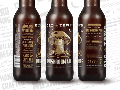 Mushroom Ale Bottles