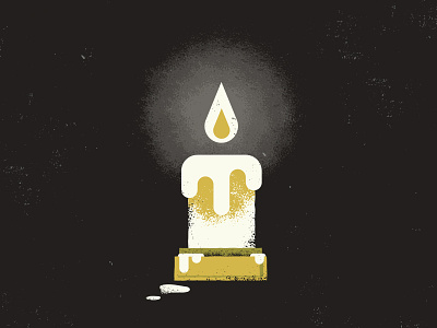 Ghost Story Enhancer candle dark design dungeon fire flame ghost icon illustration stipple texture vector