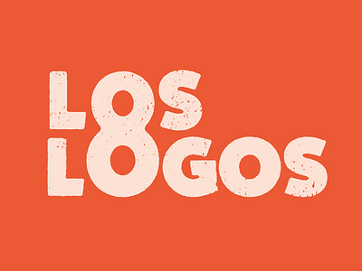 Los Logos 8 8 color custom design illustration logo logotype los logos negative space type typography vector
