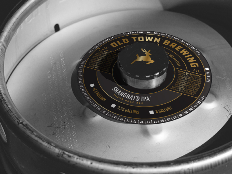 Download Keg Collar Mockup // Old Town Brewing by Jordan Wilson on Dribbble