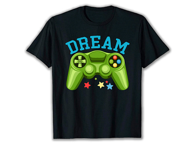 New Gaming T-Shirt design fun gaming graphic design illustration new design t shirt typography vector